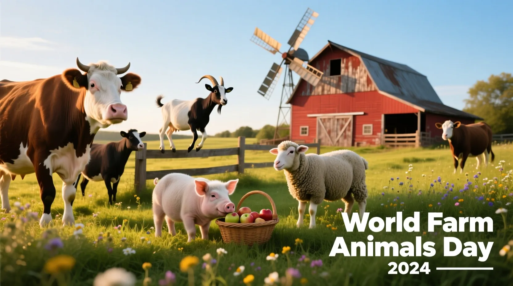 World Farm Animals Day: Wishes, Quotes, Messages, Status, Greetings, Images